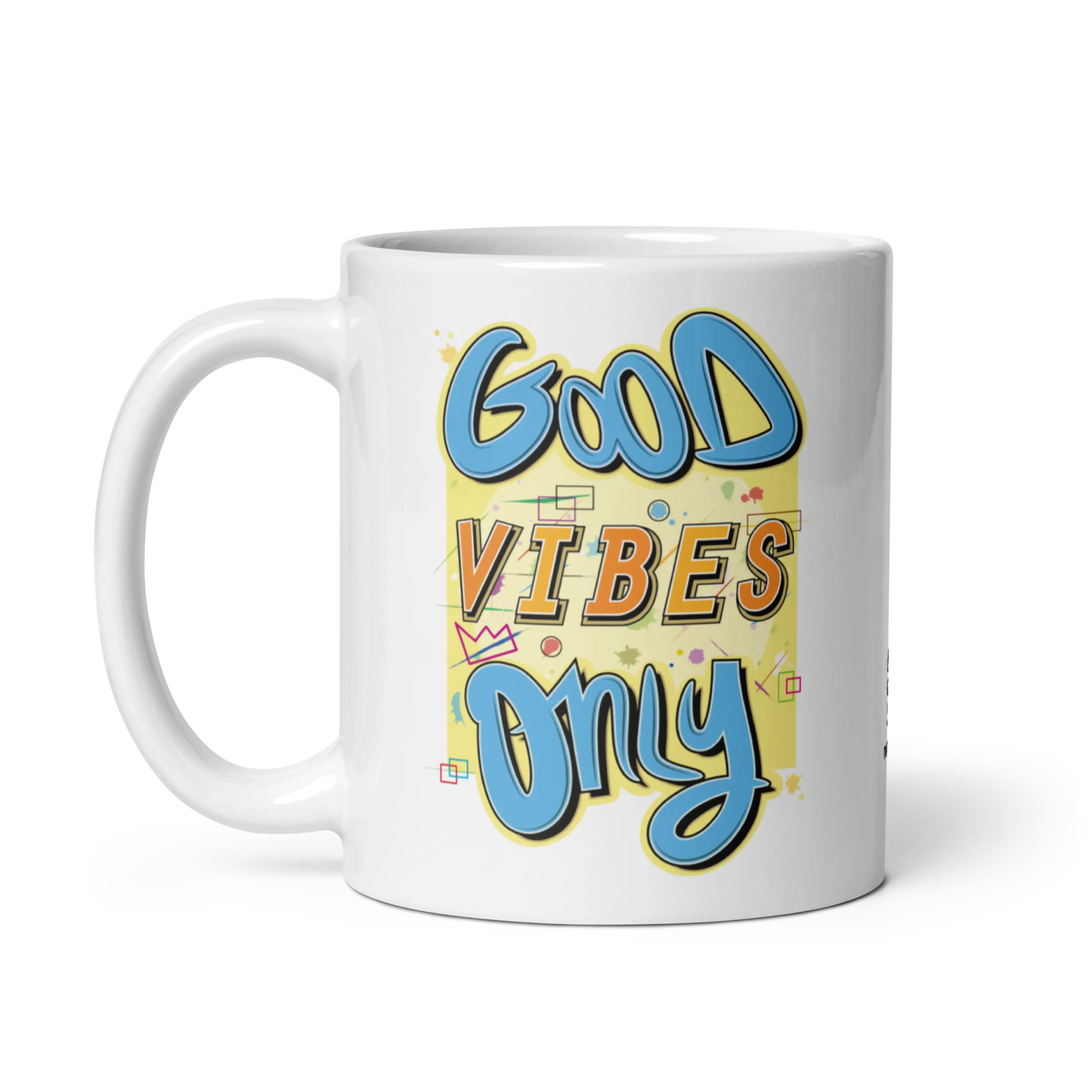 Mug en céramique good vibes only