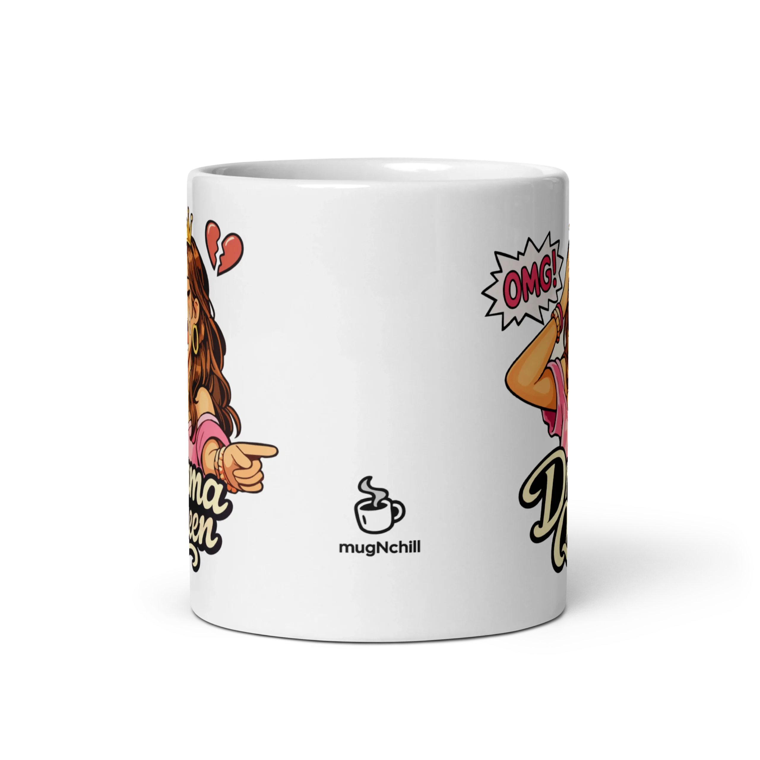 mug 11 oz drama queen mugnchill