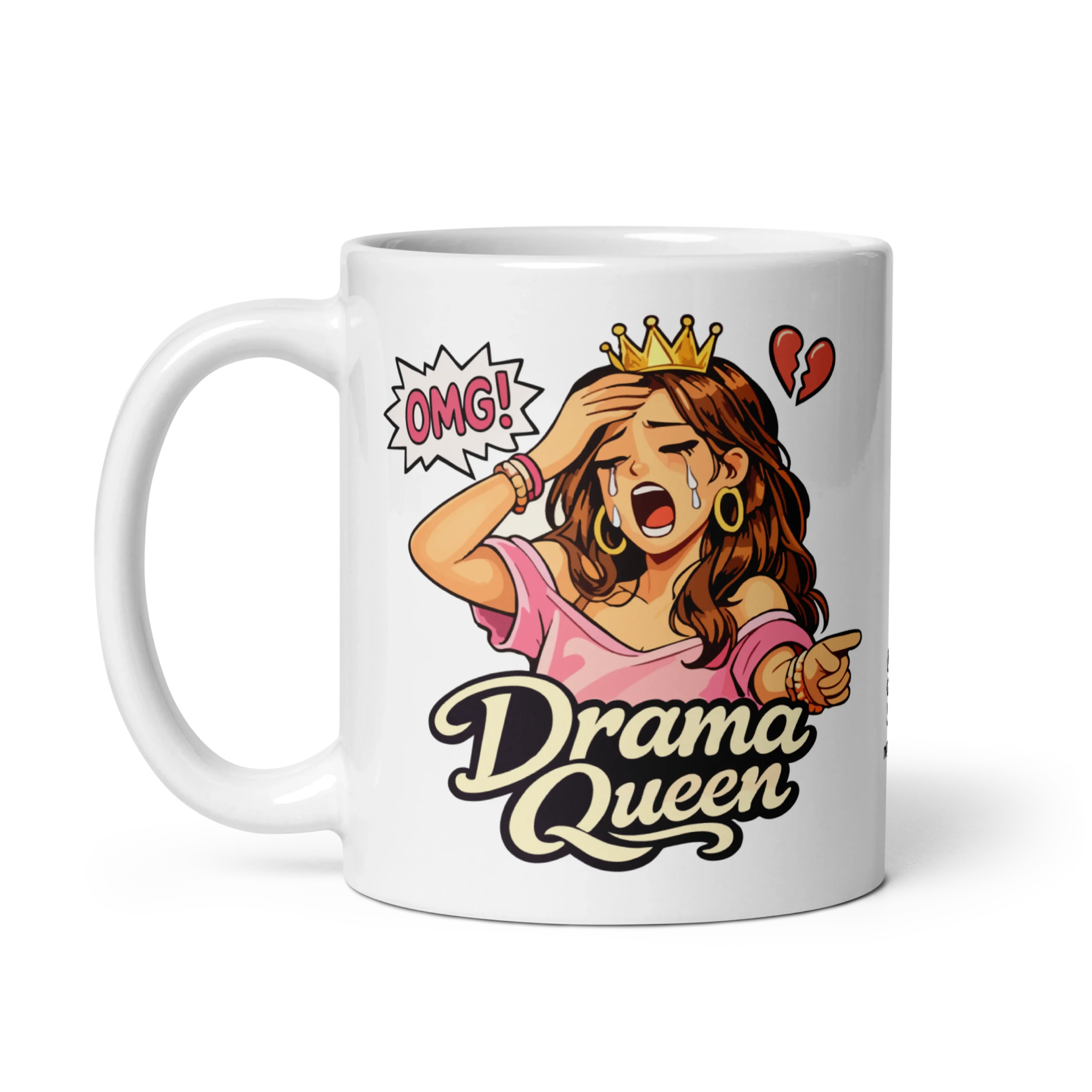 mug céramique drama queen