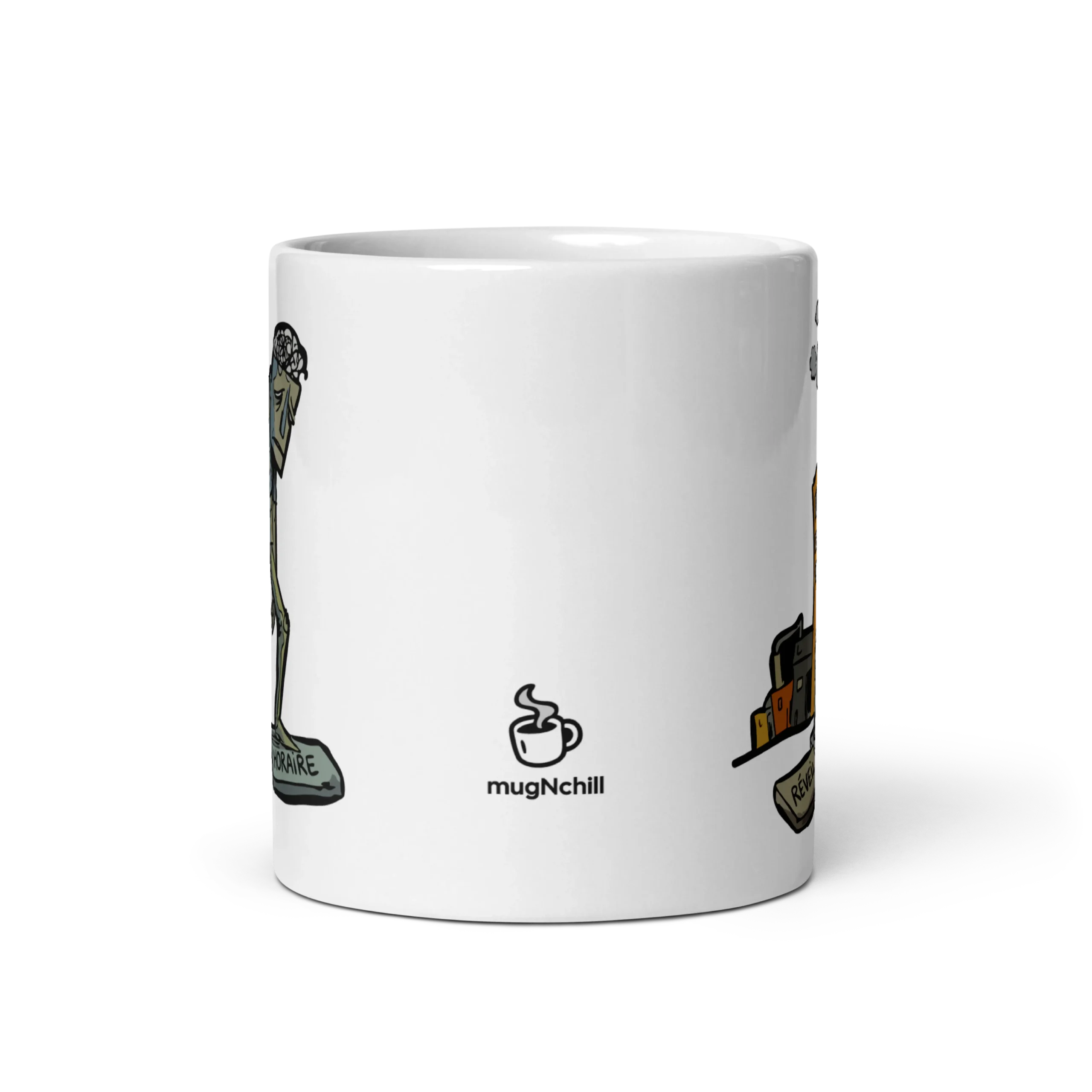 mug 11 oz comme un lundi mugnchill