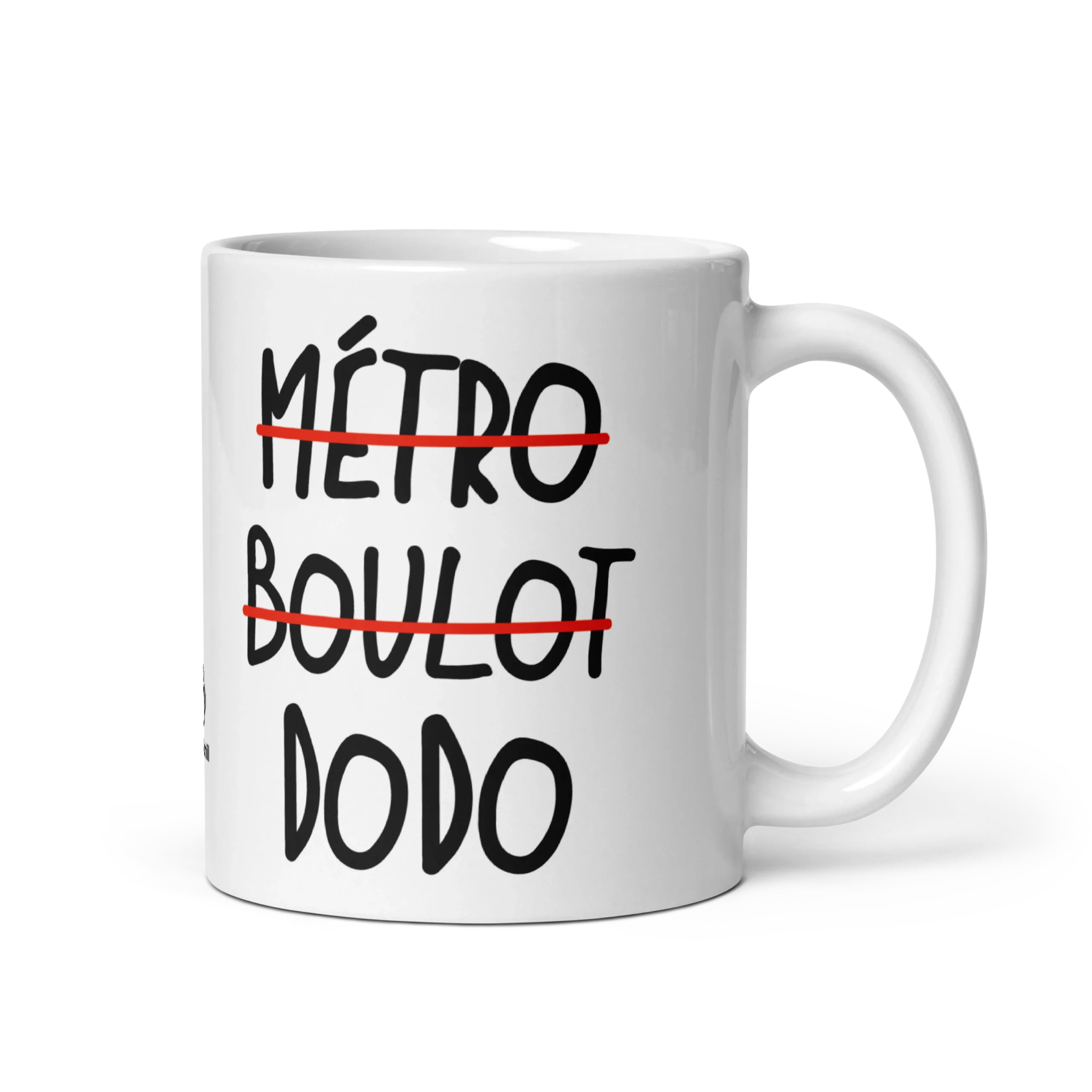 mug métro boulot dodo